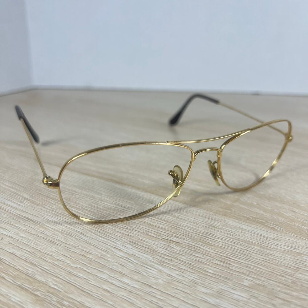Ray-Ban RB3362 Cockpit 001/51 Sunglasses Gold Metal FRAMES ONLY 56-14